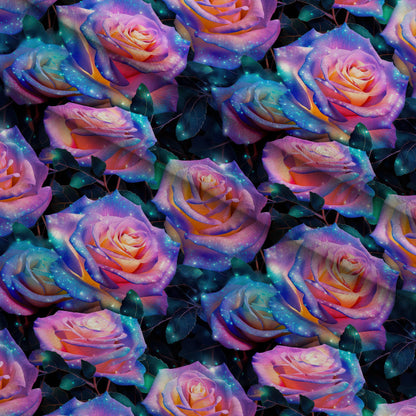 Stardust Blooms Pattern 1 Minky Fabric