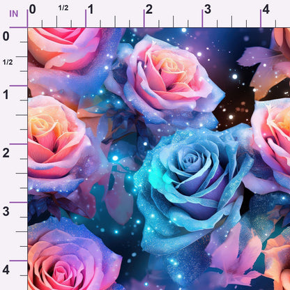 Stardust Blooms Pattern 11 Minky Fabric