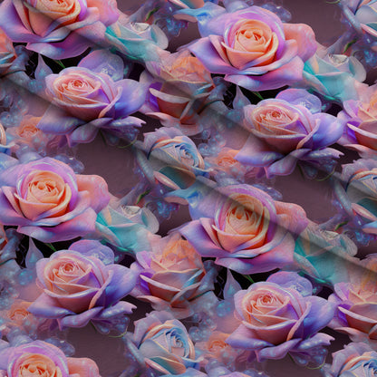 Stardust Blooms Pattern 2 Minky Fabric
