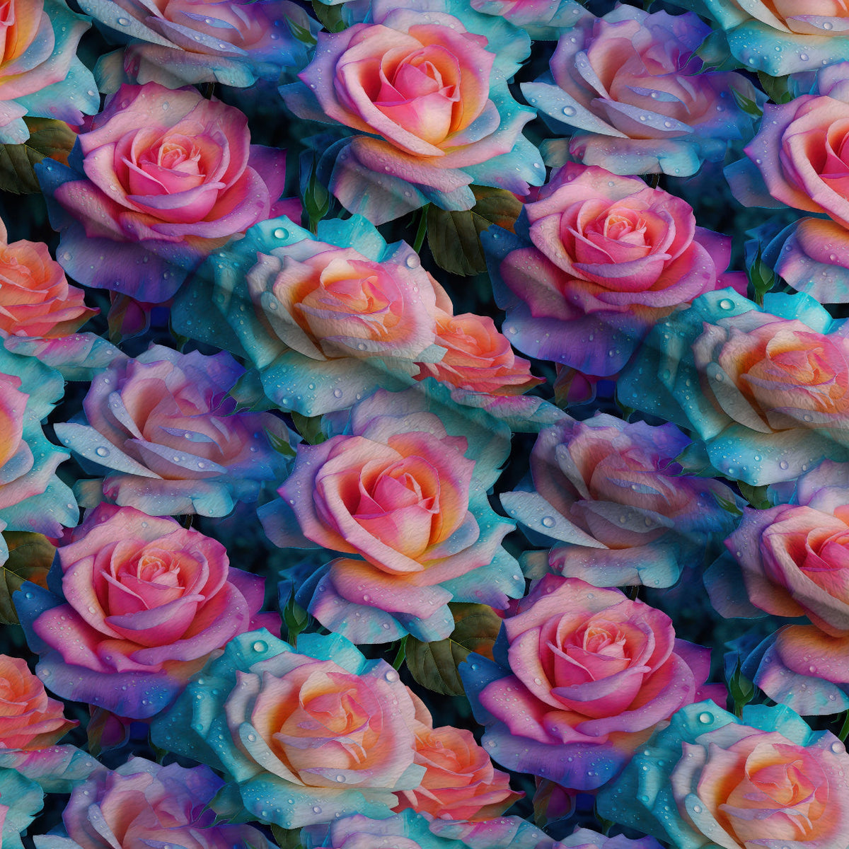 Stardust Blooms Pattern 6 Minky Fabric