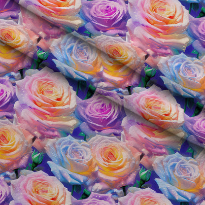 Stardust Blooms Pattern 7 Minky Fabric