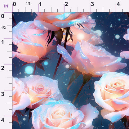 Stardust Blooms Pattern 8 Minky Fabric
