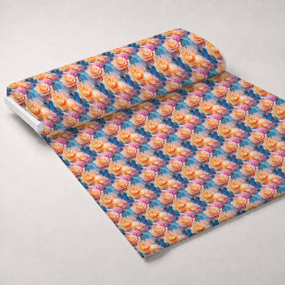 Stardust Blooms Pattern 9 Minky Fabric