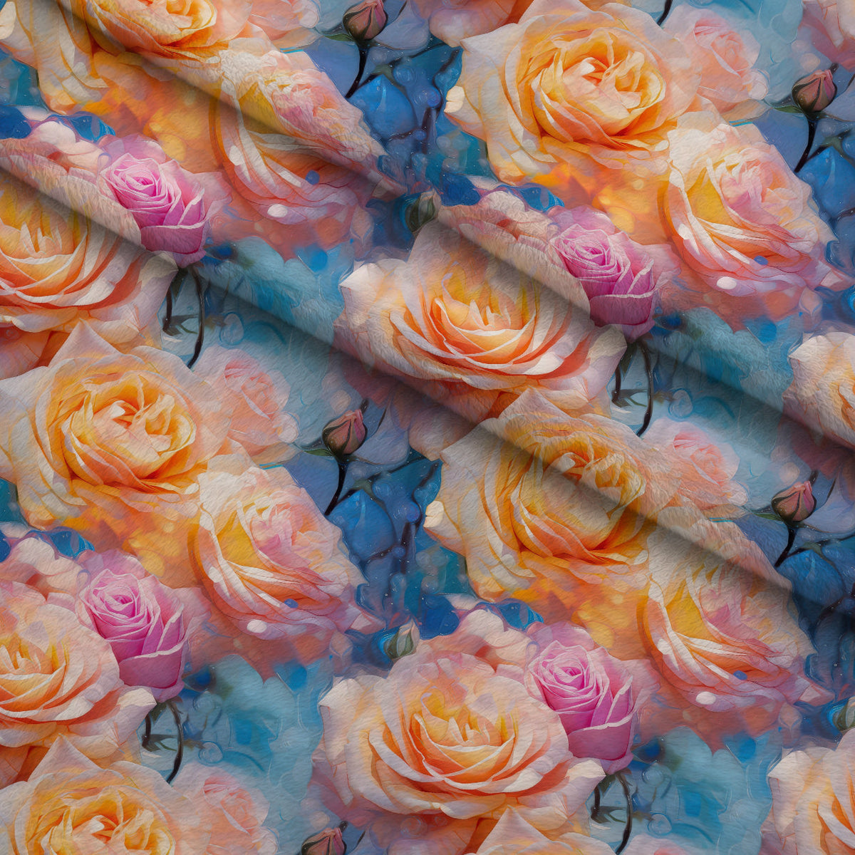 Stardust Blooms Pattern 9 Minky Fabric