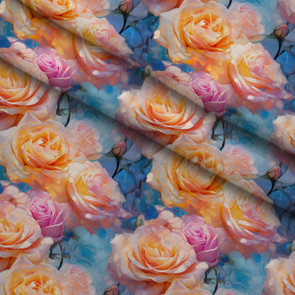 Stardust Blooms Pattern 9 Minky Fabric