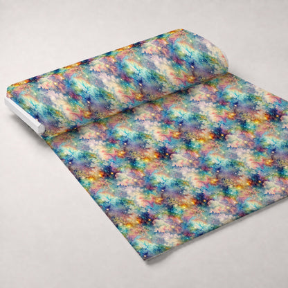 Stardust Nebula Pattern 1 Minky Fabric