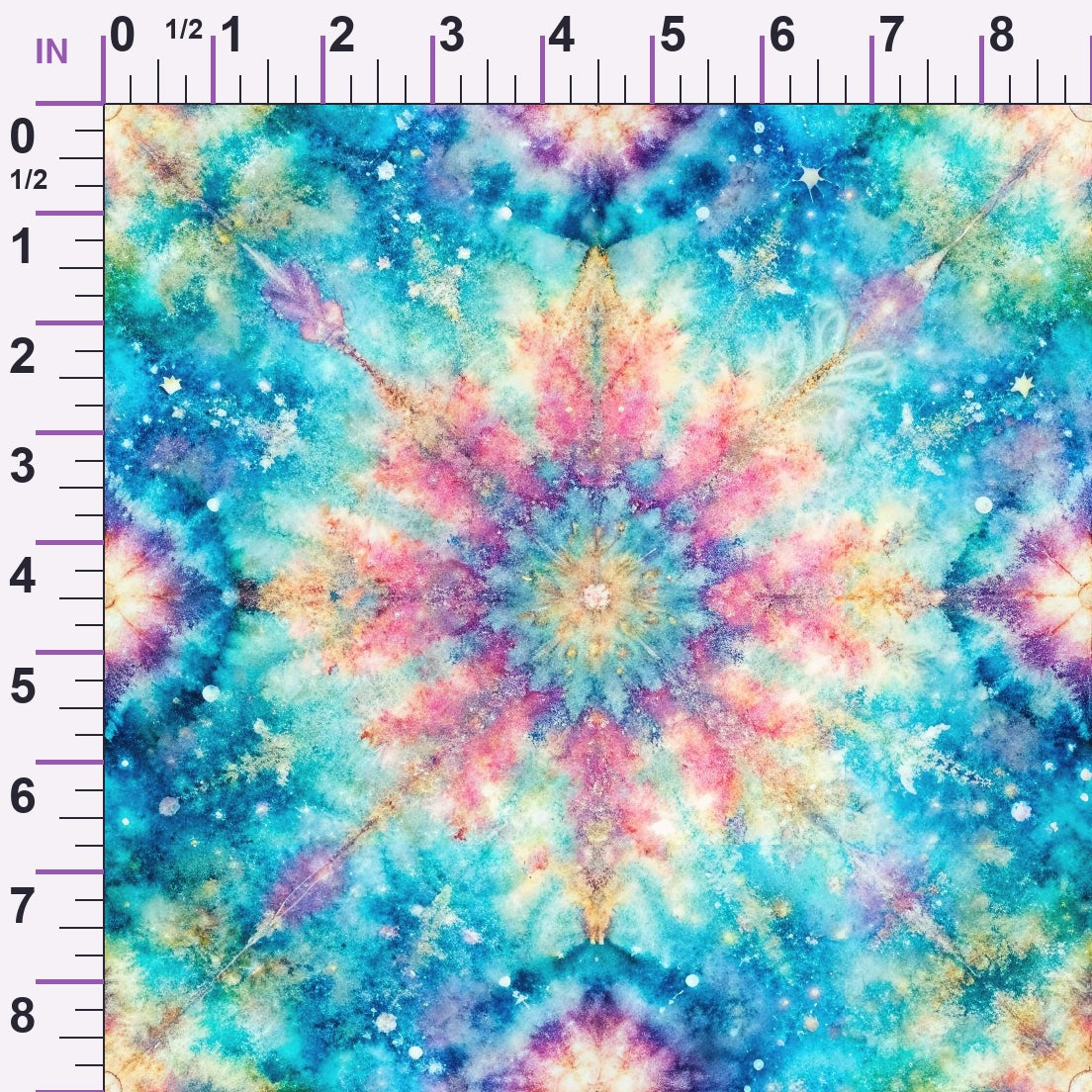 Stardust Nebula Pattern 4 Minky Fabric