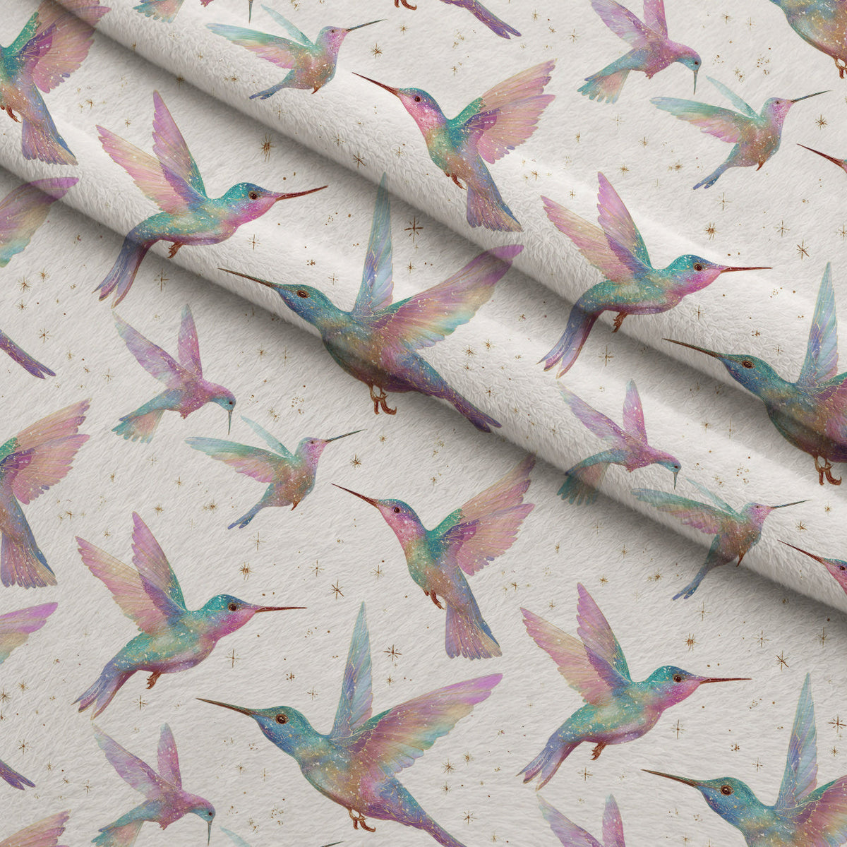 Stardust Wings Pattern 1 Minky Fabric