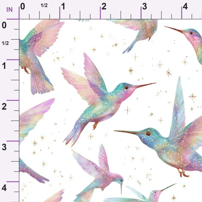 Stardust Wings Pattern 1 Minky Fabric