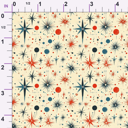 Starlight Jubilee Pattern 1 Minky Fabric