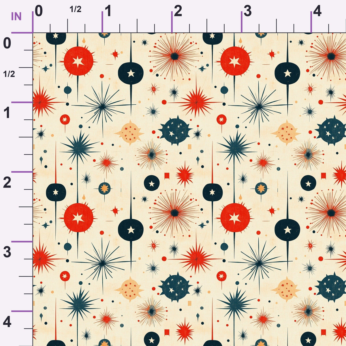 Starlight Jubilee Pattern 4 Minky Fabric