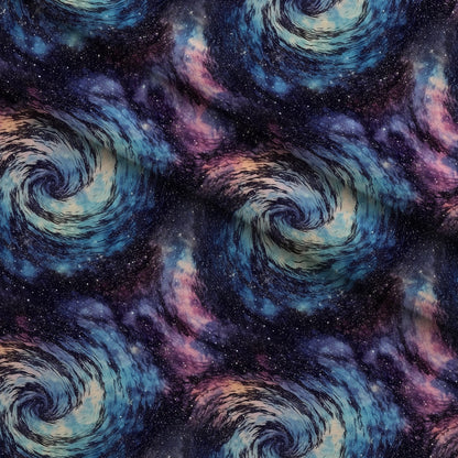 Starlit Swirls Pattern 14 Minky Fabric