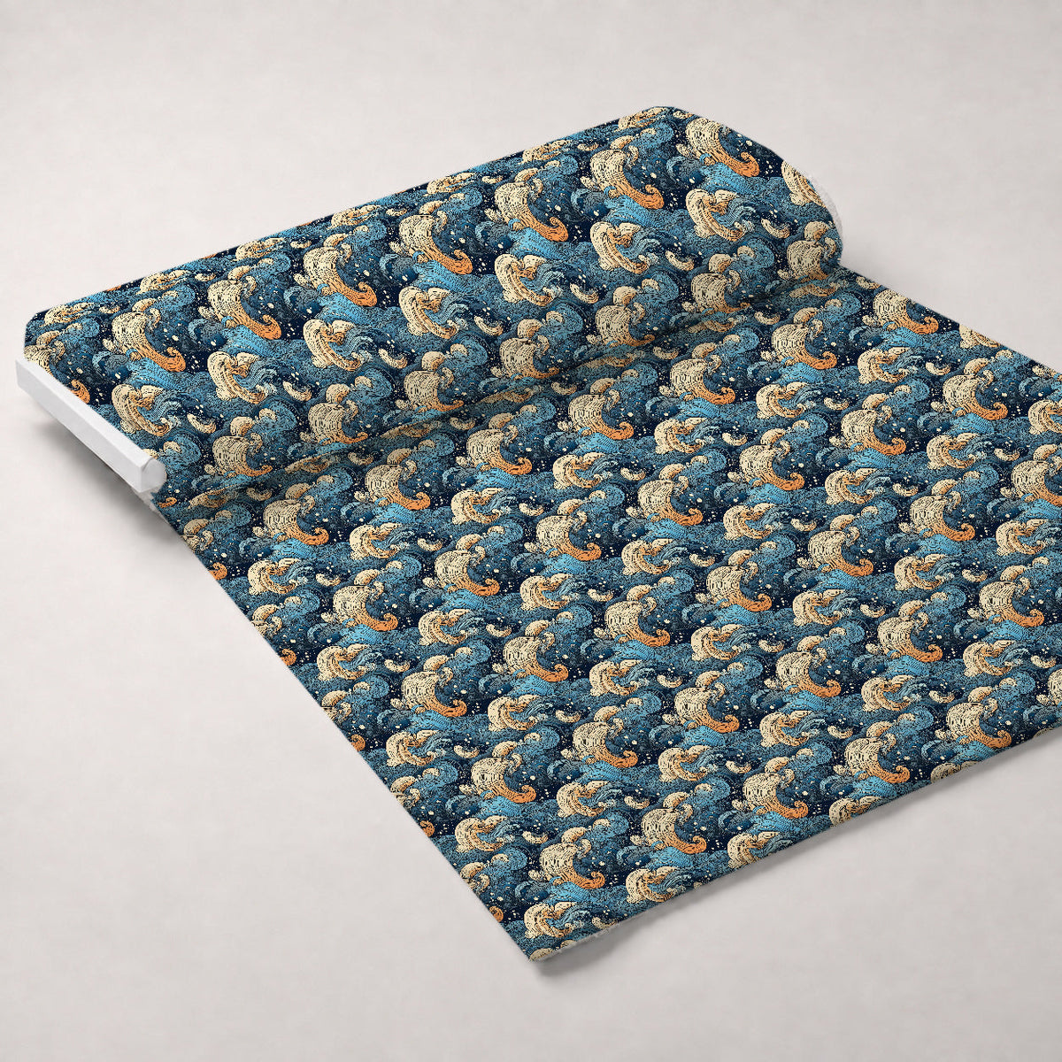 Starlit Swirls Pattern 8 Minky Fabric