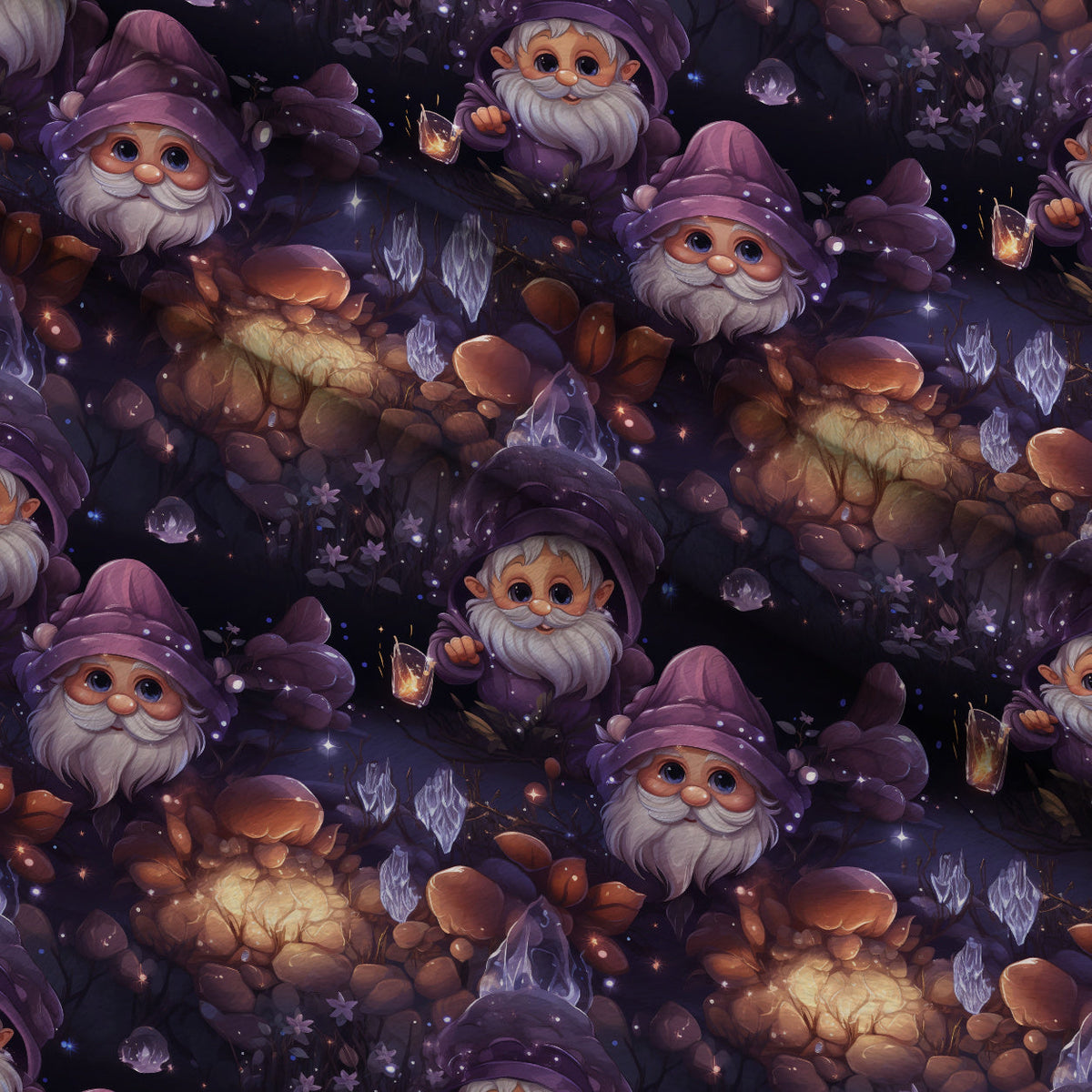 Starlit Wanderers Pattern 1 Minky Fabric