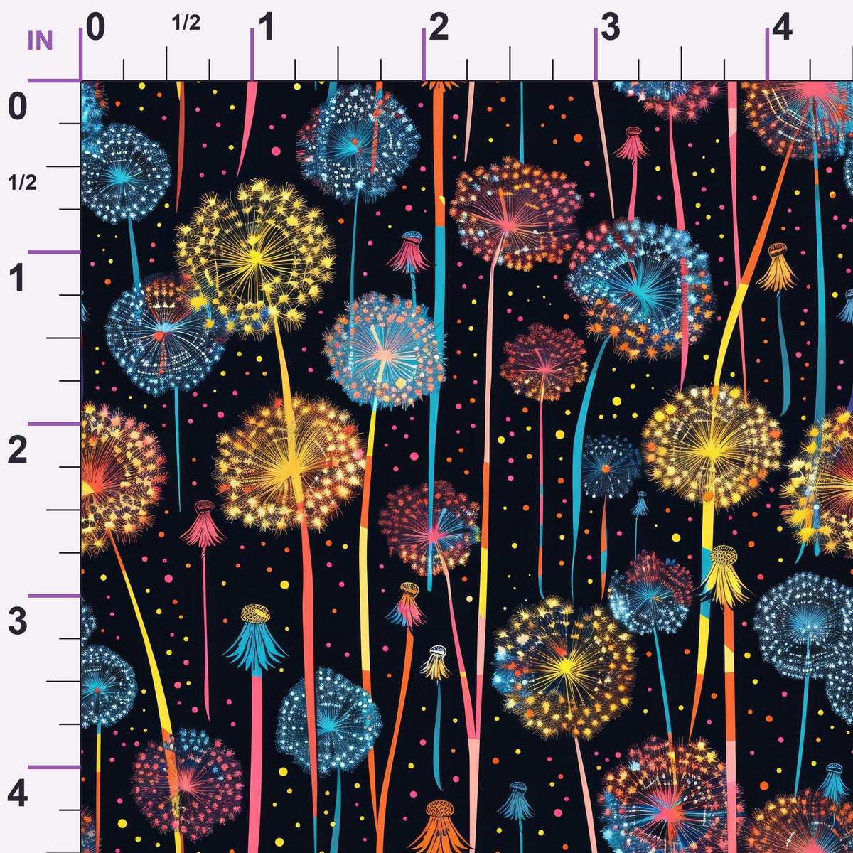 Starlit Wishes Pattern 1 Minky Fabric