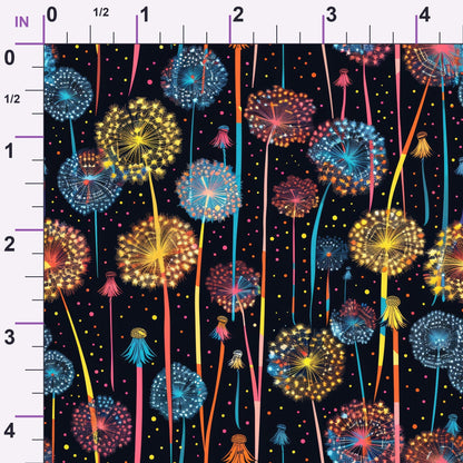 Starlit Wishes Pattern 1 Minky Fabric