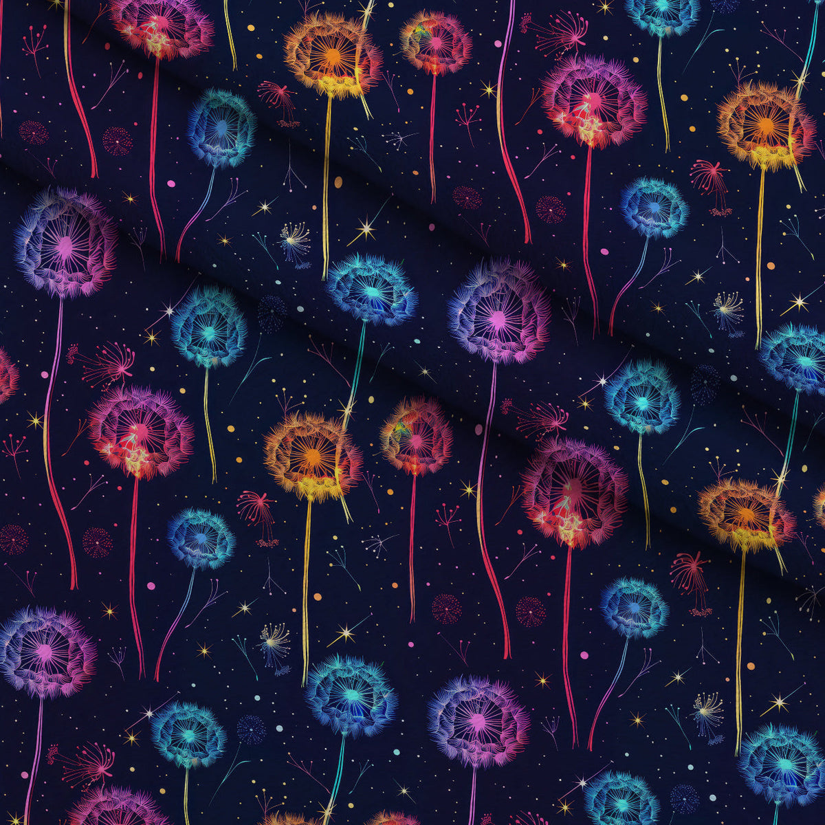 Starlit Wishes Pattern 2 Minky Fabric
