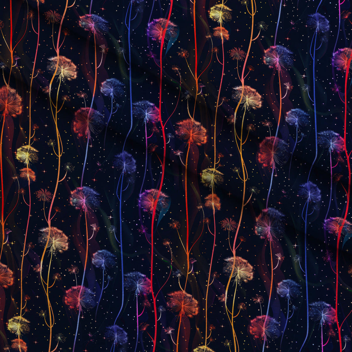 Starlit Wishes Pattern 5 Minky Fabric