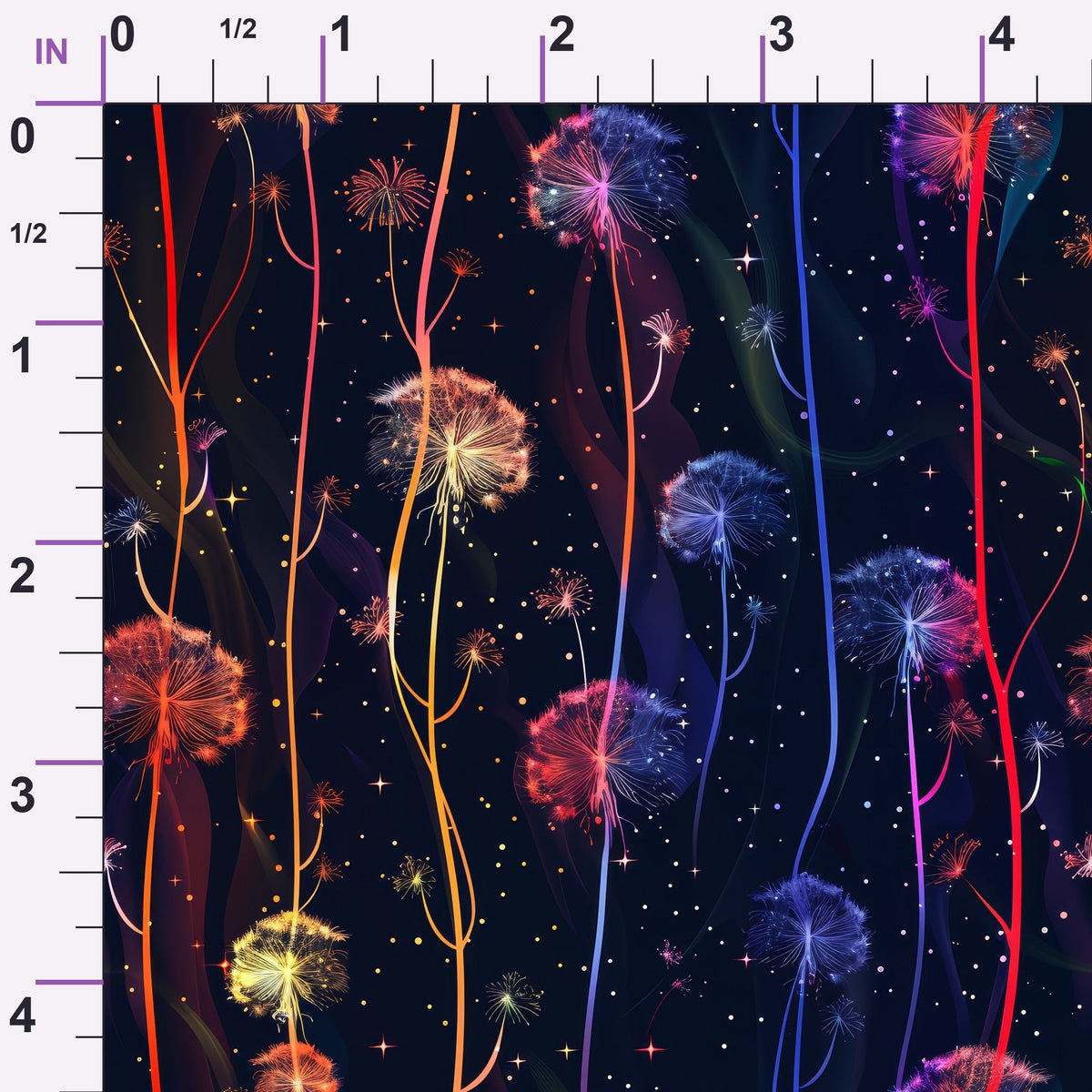Starlit Wishes Pattern 5 Minky Fabric