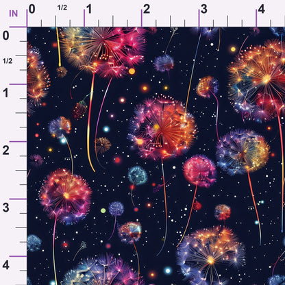 Starlit Wishes Pattern 8 Minky Fabric