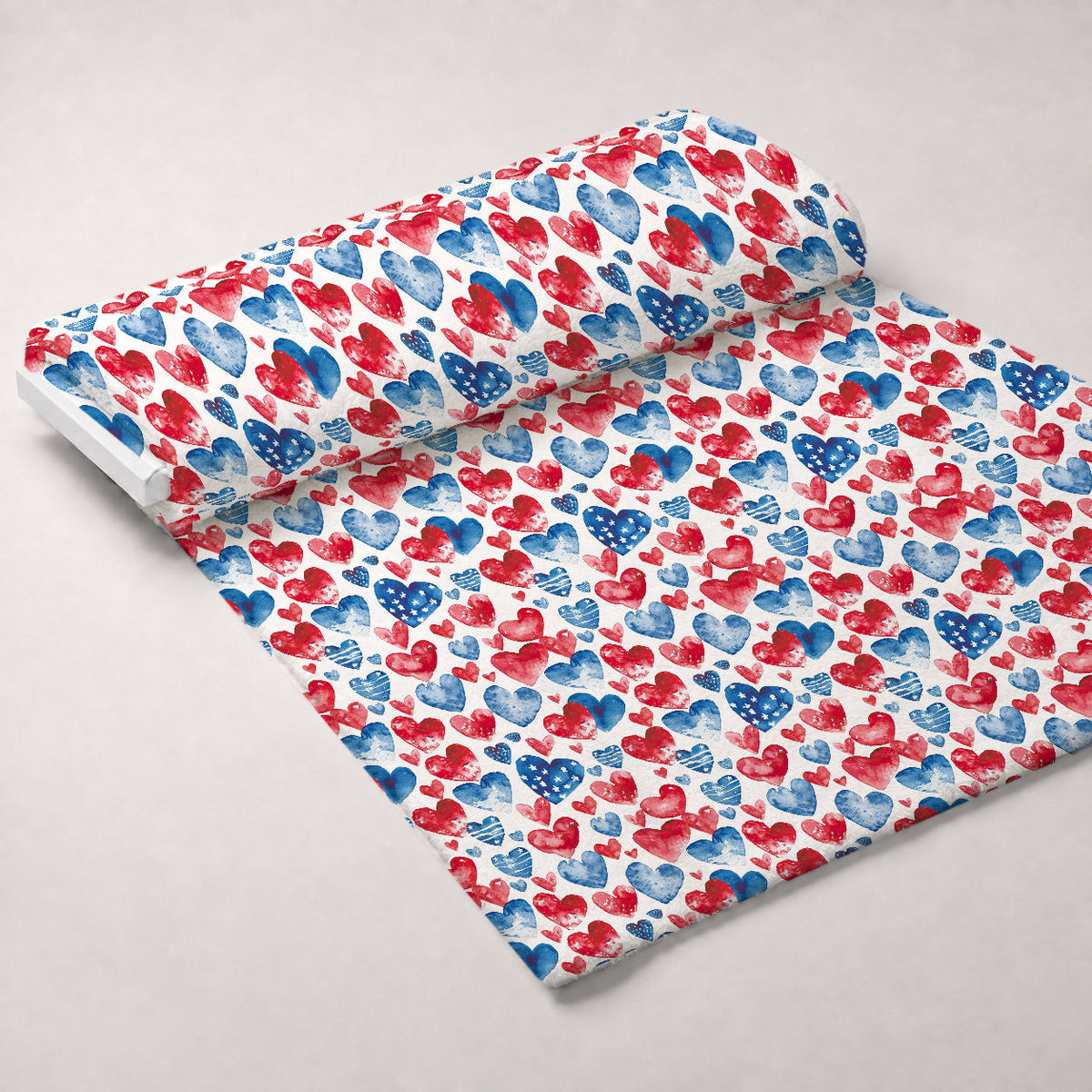 Stars and Stripes Pattern 13 Minky Fabric