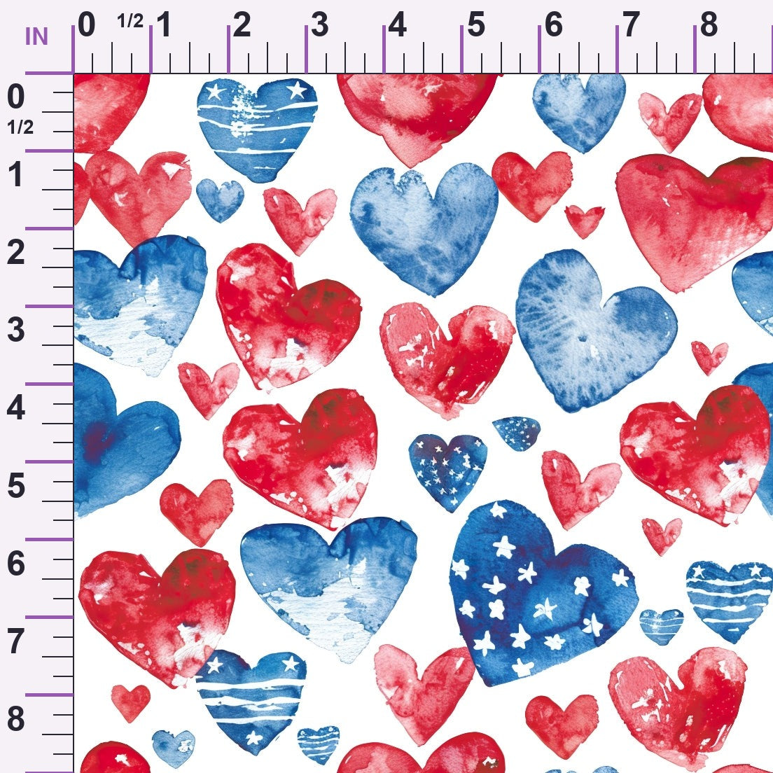 Stars and Stripes Pattern 13 Minky Fabric