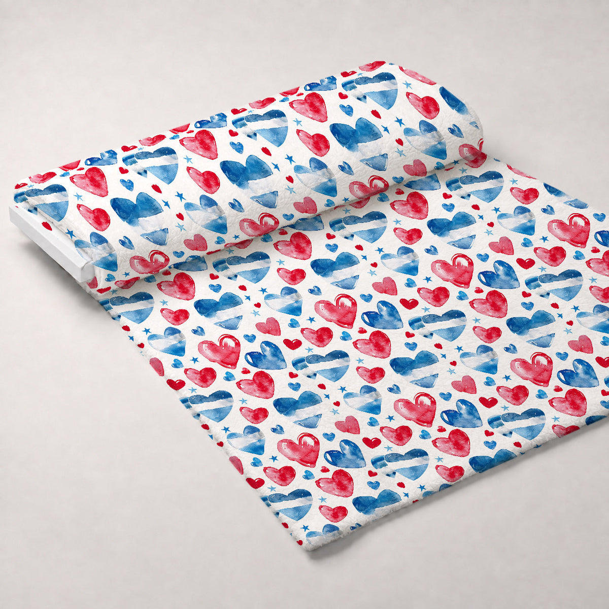 Stars and Stripes Pattern 14 Minky Fabric