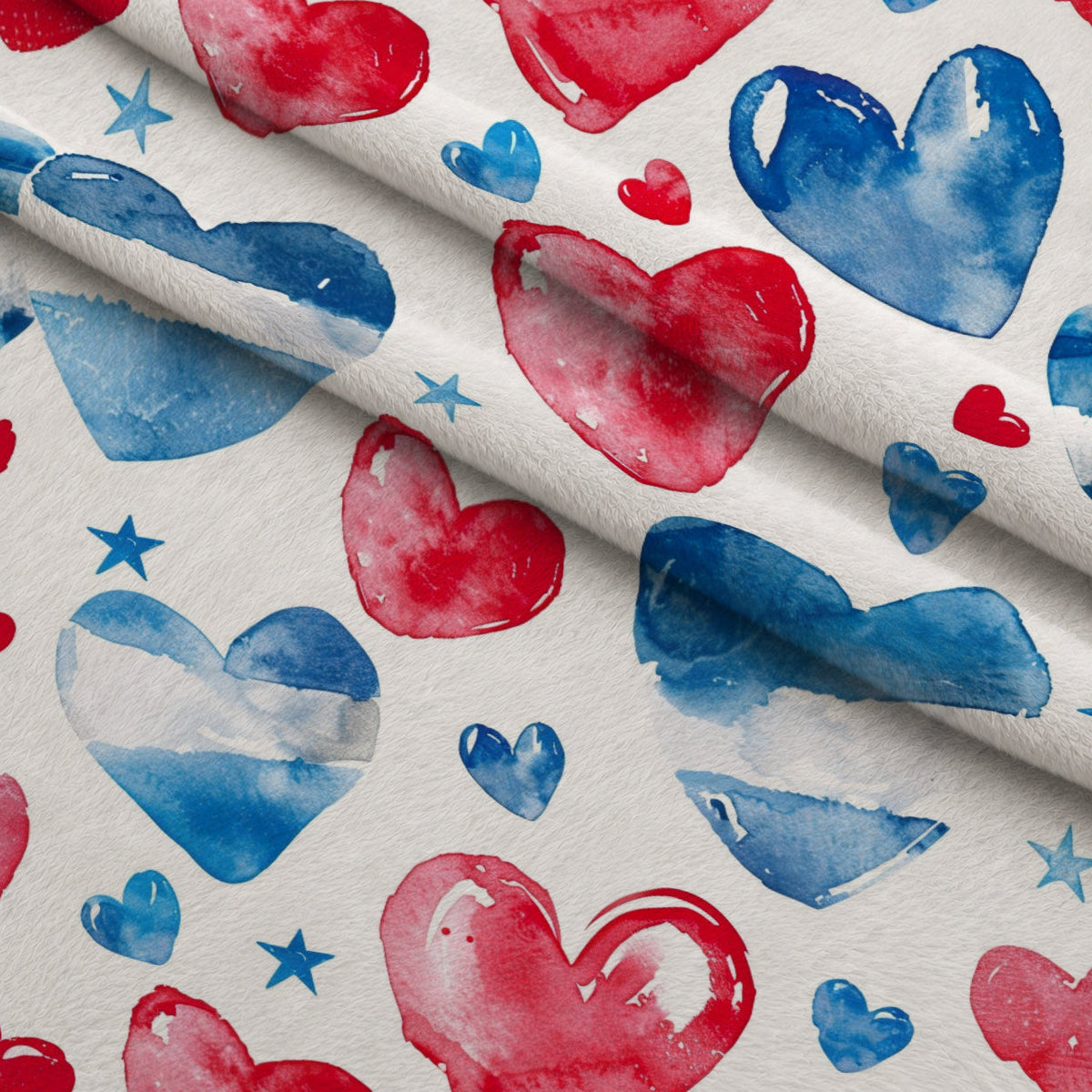 Stars and Stripes Pattern 14 Minky Fabric