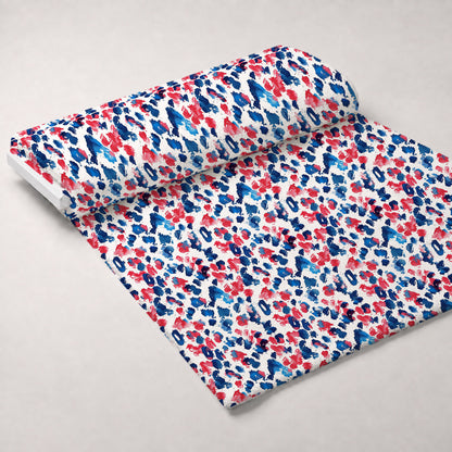 Stars and Stripes Pattern 15 Minky Fabric