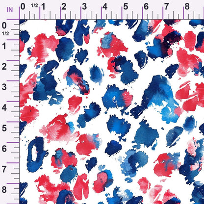 Stars and Stripes Pattern 15 Minky Fabric