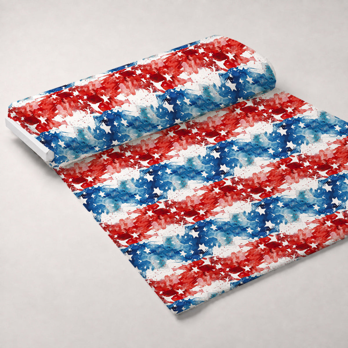 Stars and Stripes Pattern 16 Minky Fabric