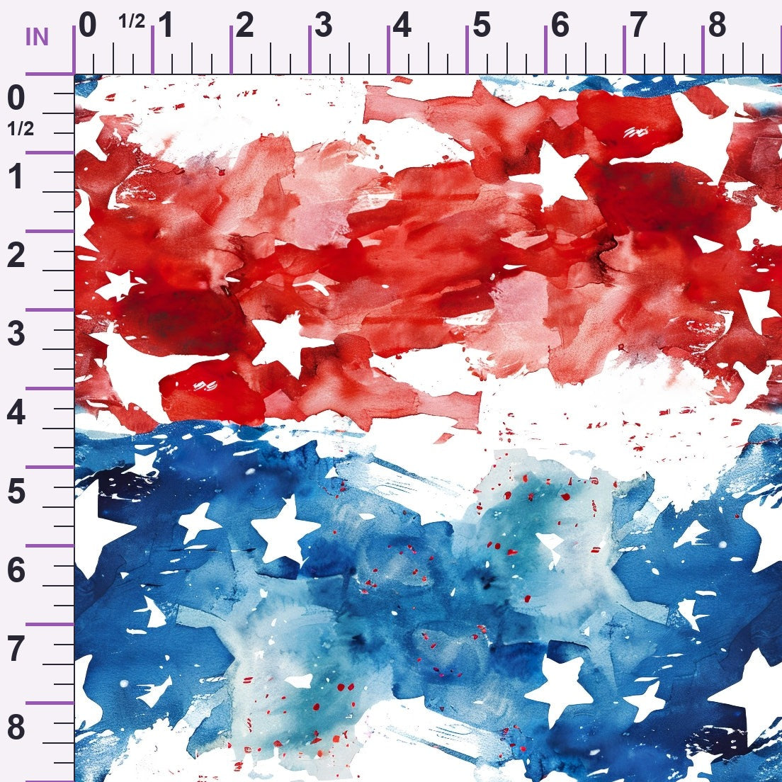 Stars and Stripes Pattern 16 Minky Fabric
