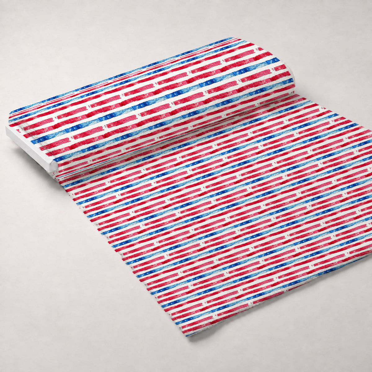 Stars and Stripes Pattern 18 Minky Fabric