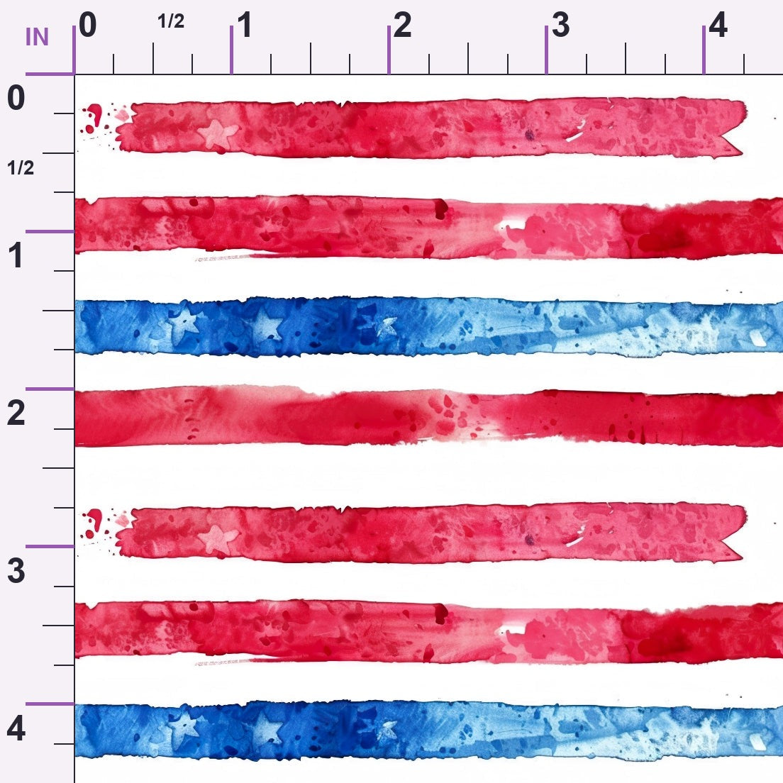 Stars and Stripes Pattern 18 Minky Fabric