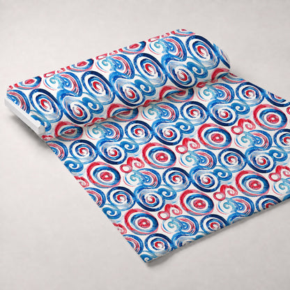 Stars and Stripes Pattern 8 Minky Fabric