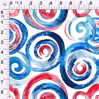 Stars and Stripes Pattern 8 Minky Fabric