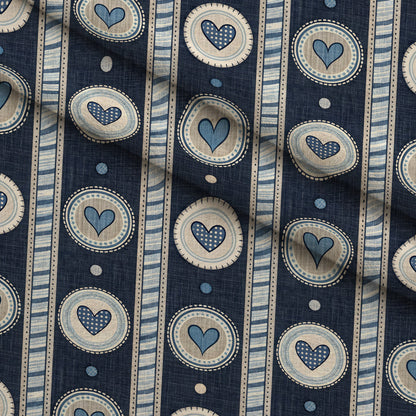 Stitched Denim Pattern 10 Minky Fabric
