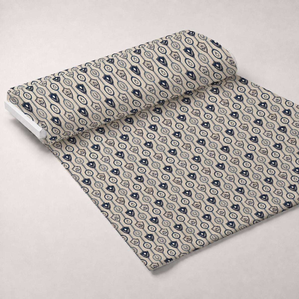 Stitched Denim Pattern 4 Minky Fabric
