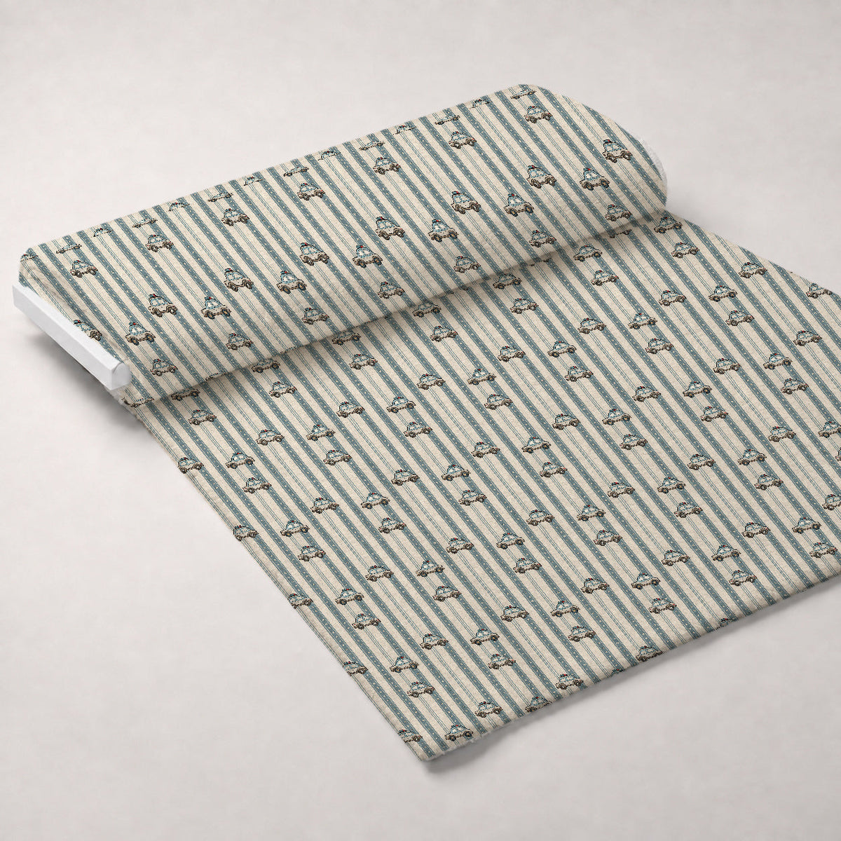 Stitched Denim Pattern 5 Minky Fabric
