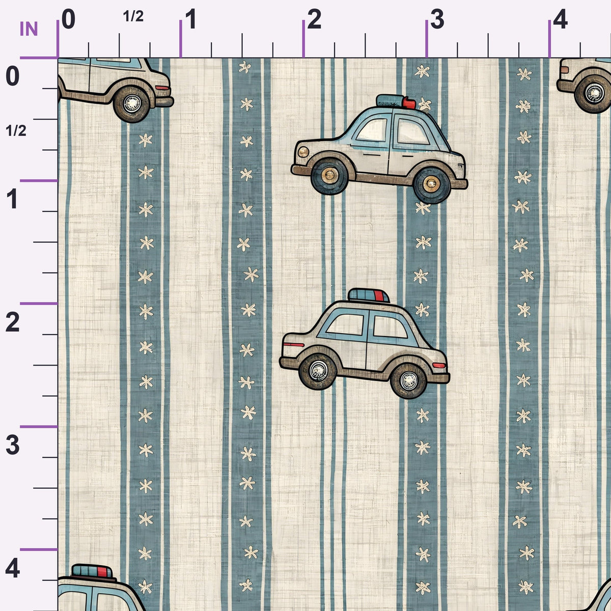 Stitched Denim Pattern 5 Minky Fabric