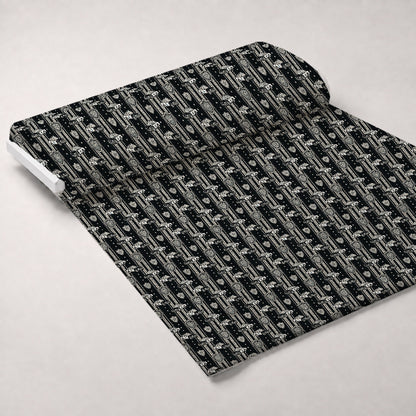 Stitched Denim Pattern 7 Minky Fabric