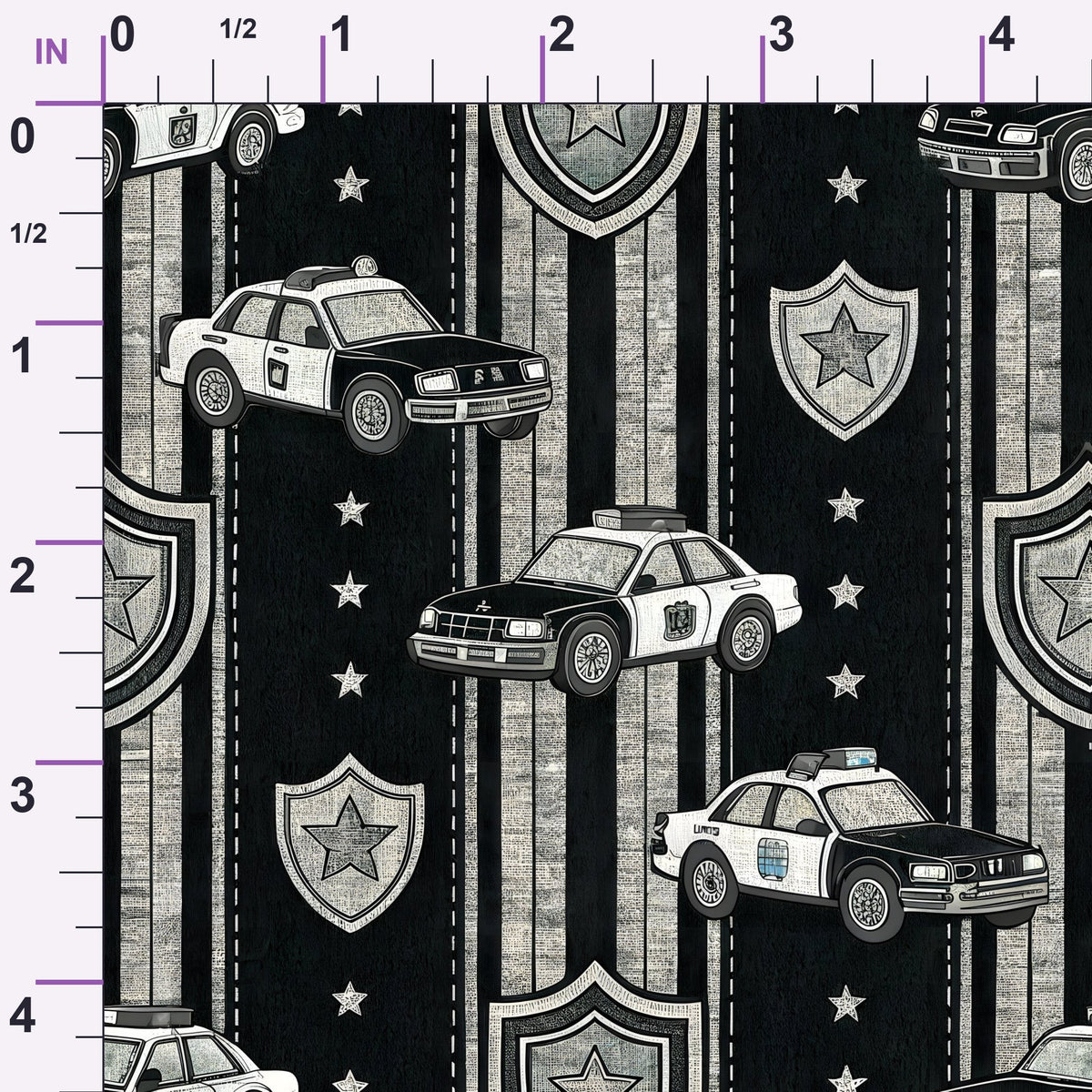 Stitched Denim Pattern 7 Minky Fabric