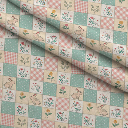 Stitched Meadow Pattern 16 Minky Fabric