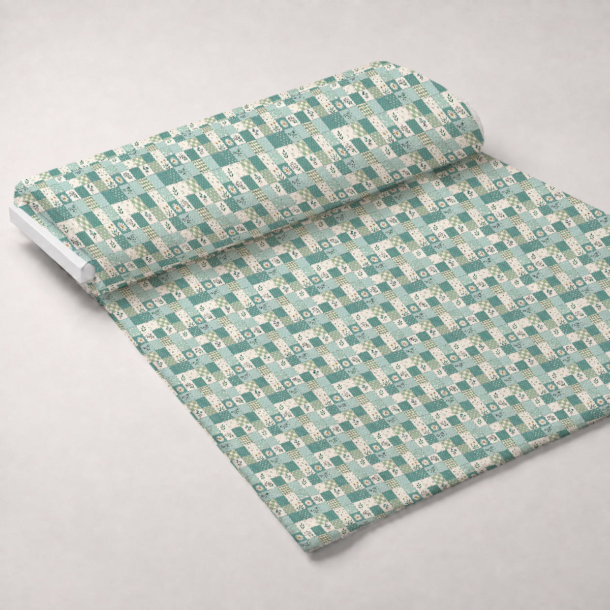 Stitched Meadow Pattern 19 Minky Fabric