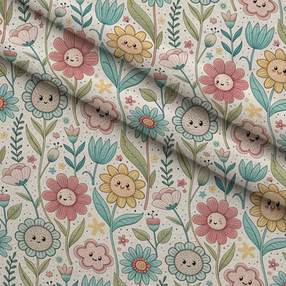 Storybook Meadow Pattern 1 Minky Fabric