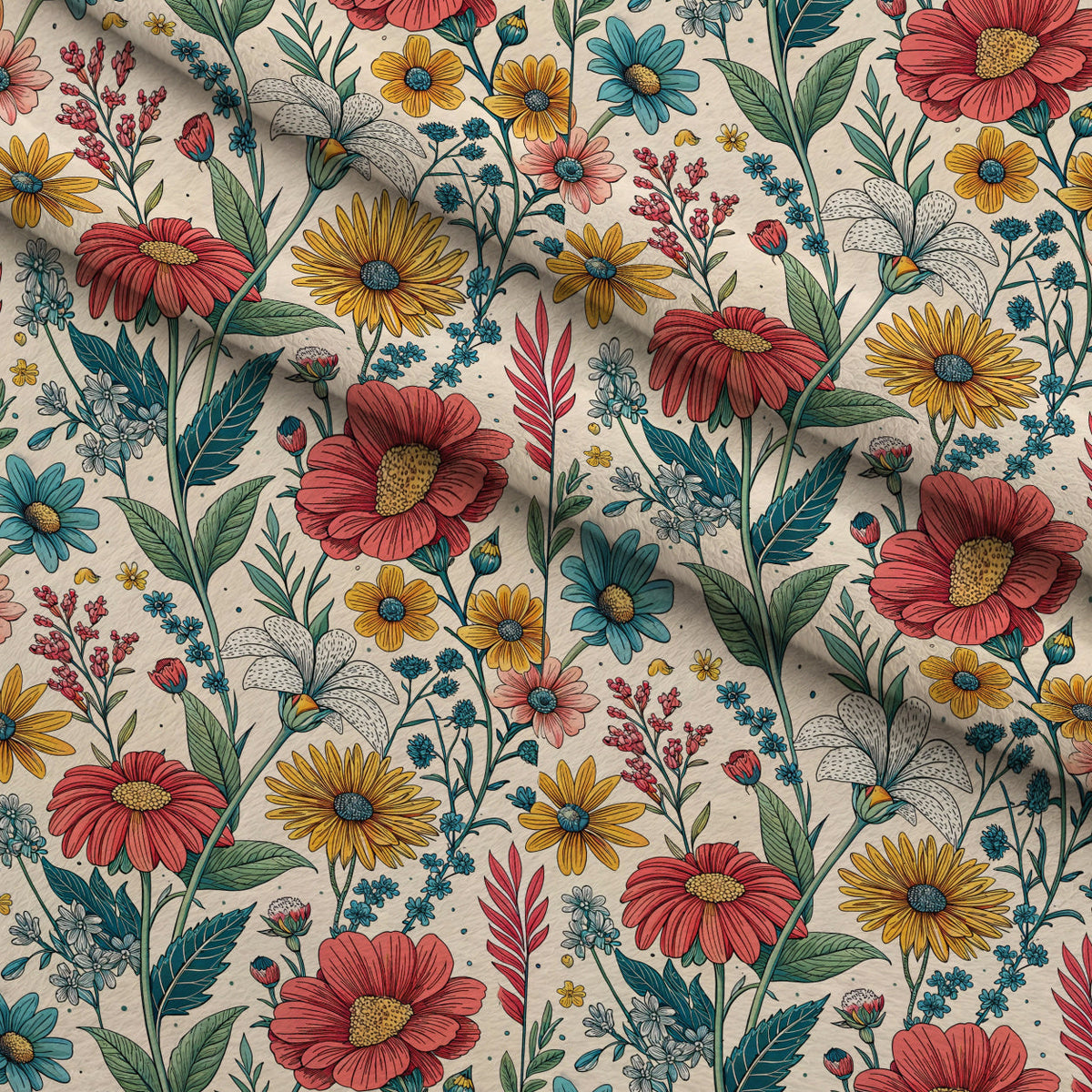 Storybook Meadow Pattern 11 Minky Fabric