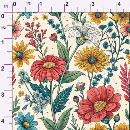 Storybook Meadow Pattern 11 Minky Fabric