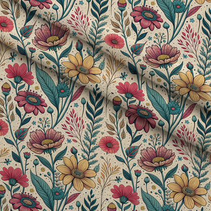 Storybook Meadow Pattern 12 Minky Fabric