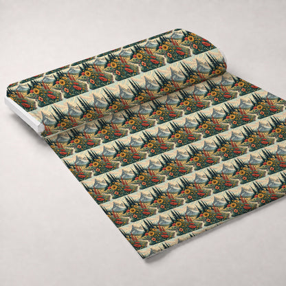 Storybook Meadow Pattern 2 Minky Fabric