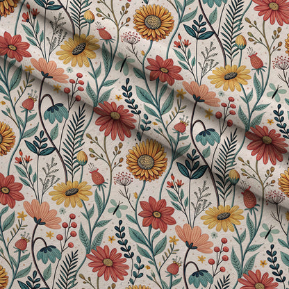 Storybook Meadow Pattern 6 Minky Fabric